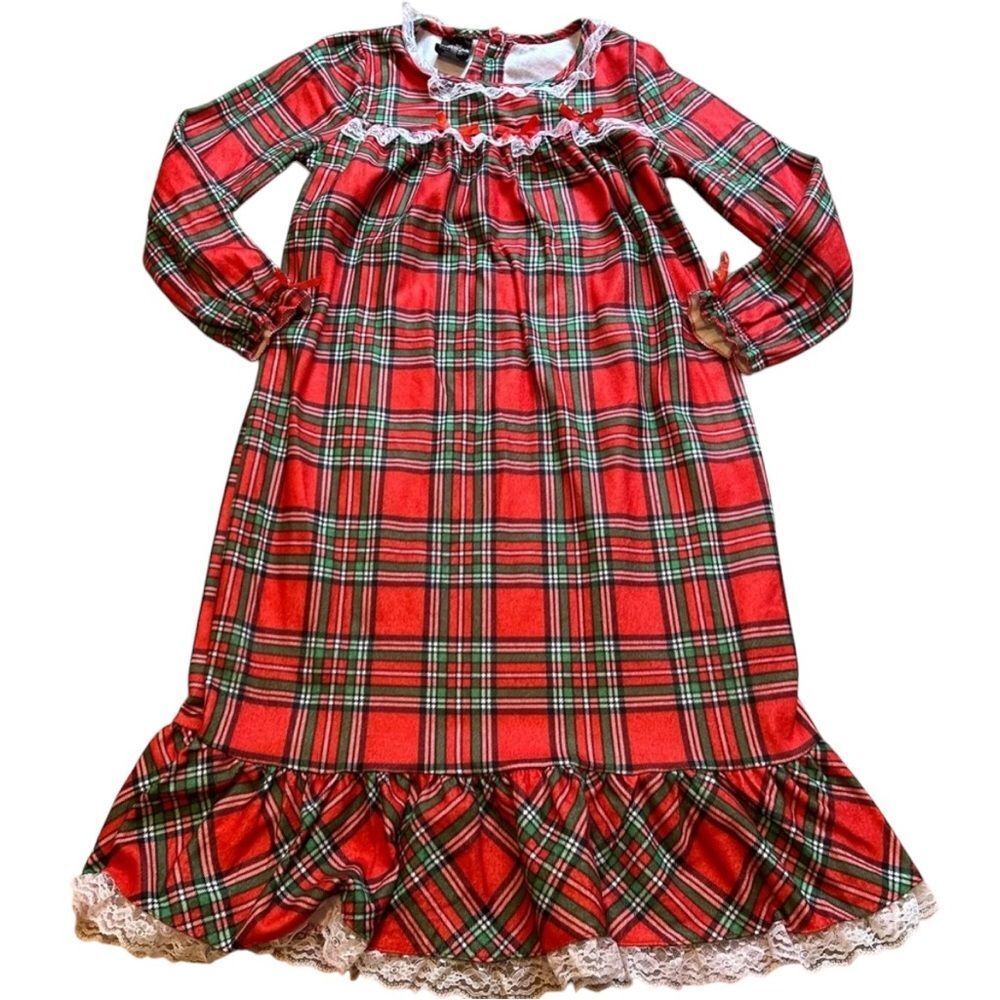 Christmas Nightgown, Size 7/8